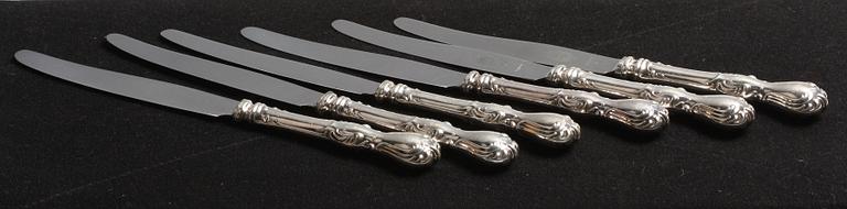 PARTI BESTICK, silver, 20 delar.