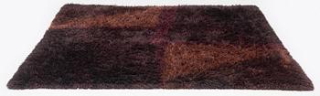 Timo Sarpaneva, matta, "D-4" rya, ca 198 x 203 cm, Villayhtymä Oy - Uniwool Ltd.