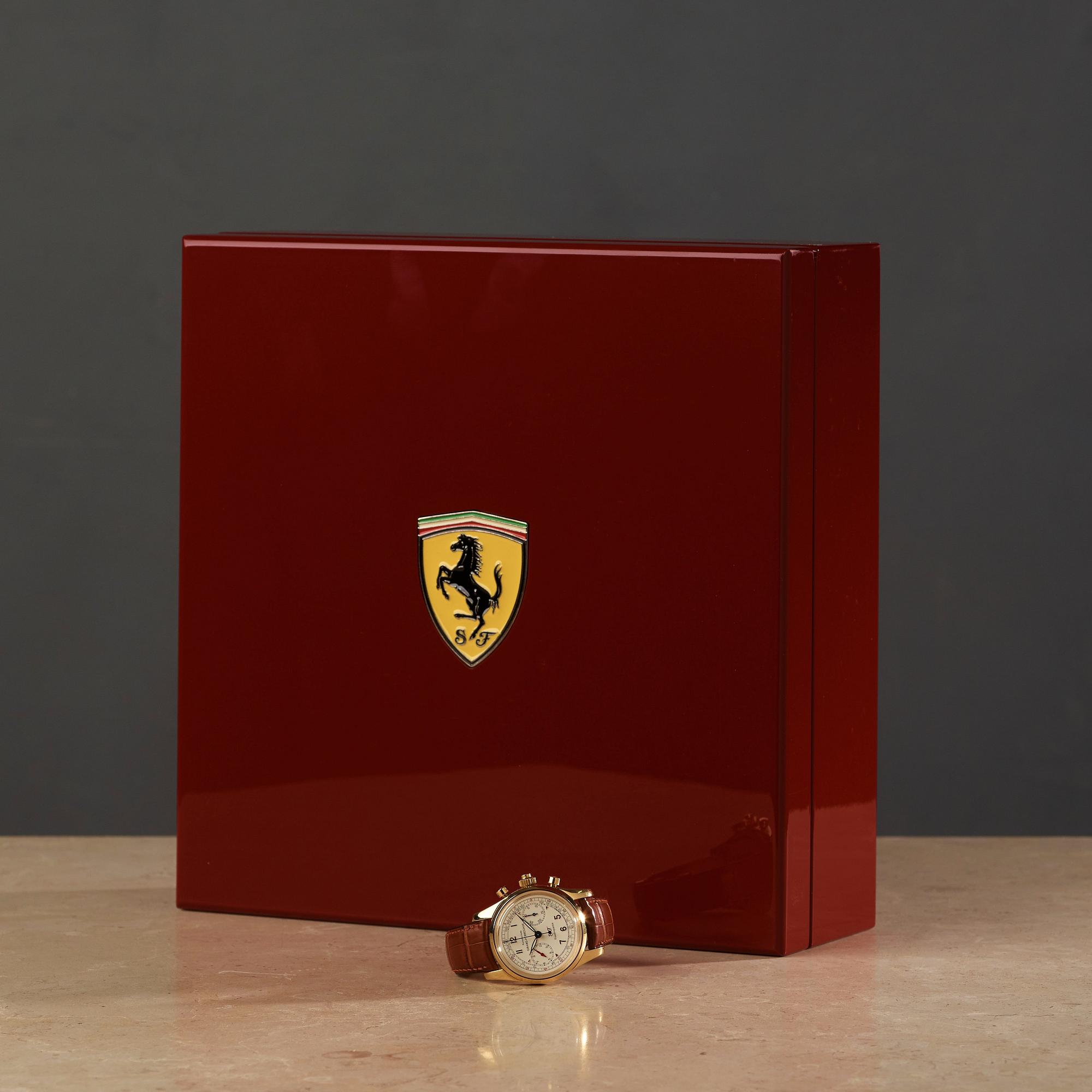 GIRARD PERREGAUX, SF (Scuderia Ferrari), Foudroyante Rattrapante, kronograf, armbandsur, 40 mm,