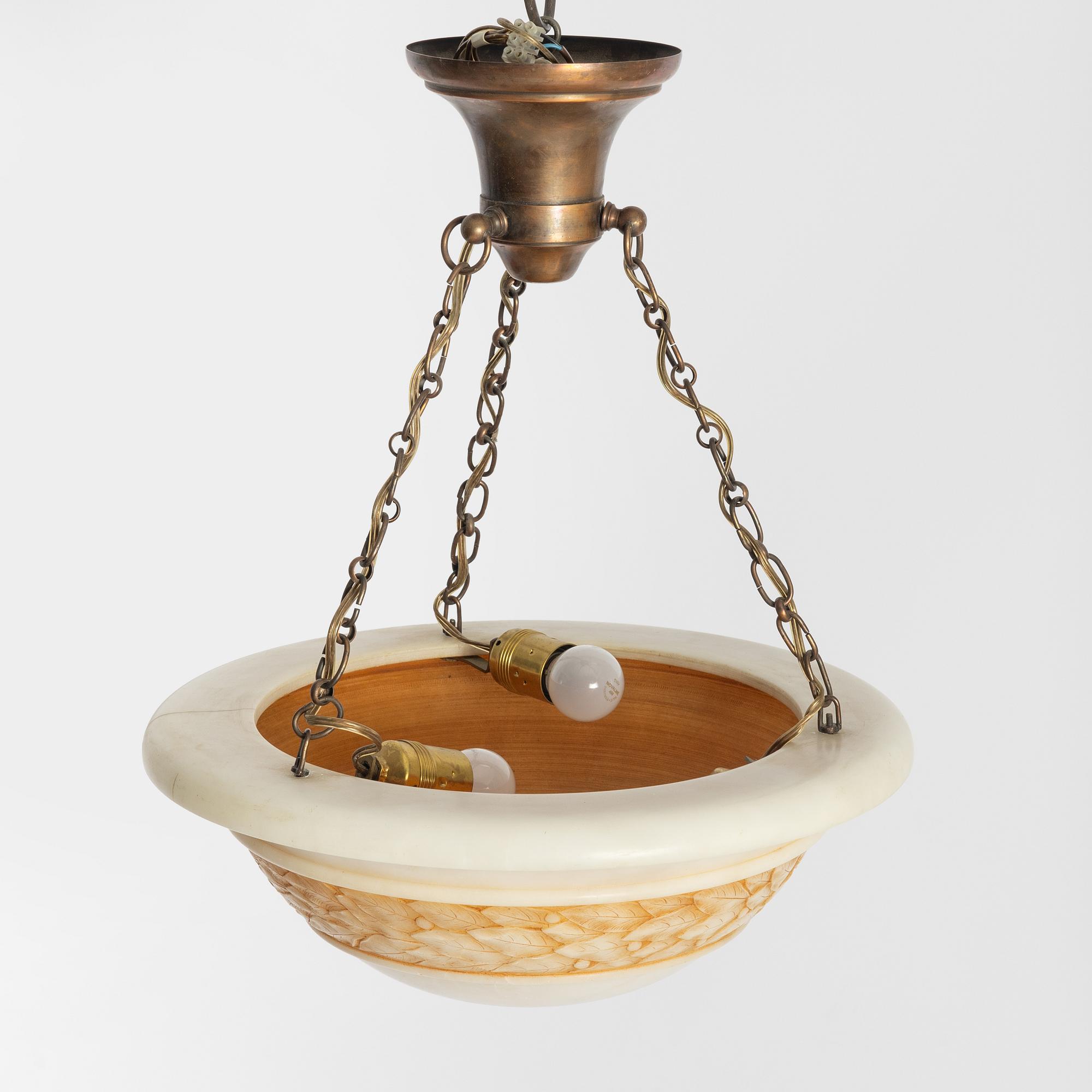 A ceiling lamp, 1920s.