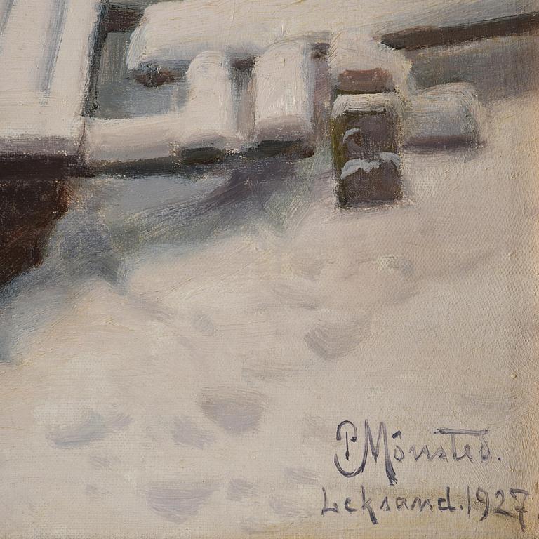 Peder Mork Mönsted, "Fra bredden av Östervikan, Leksand".