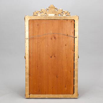 A late 19th century neo-rococo mirror.