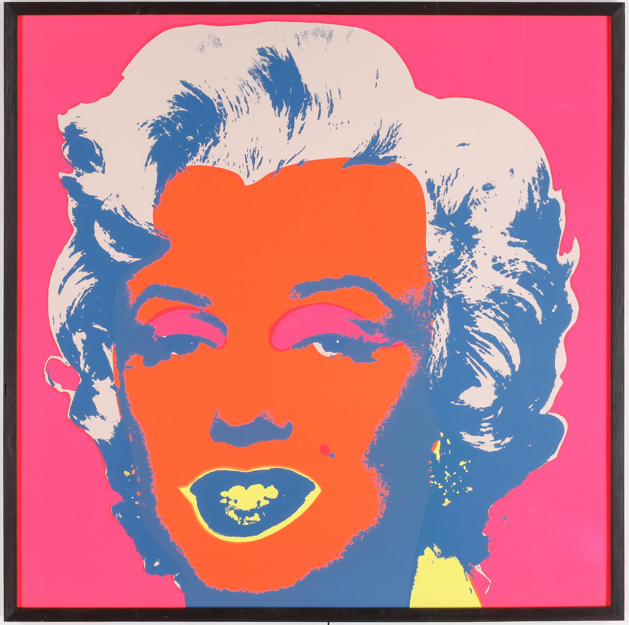 ANDY WARHOL, efter, färgserigrafi.