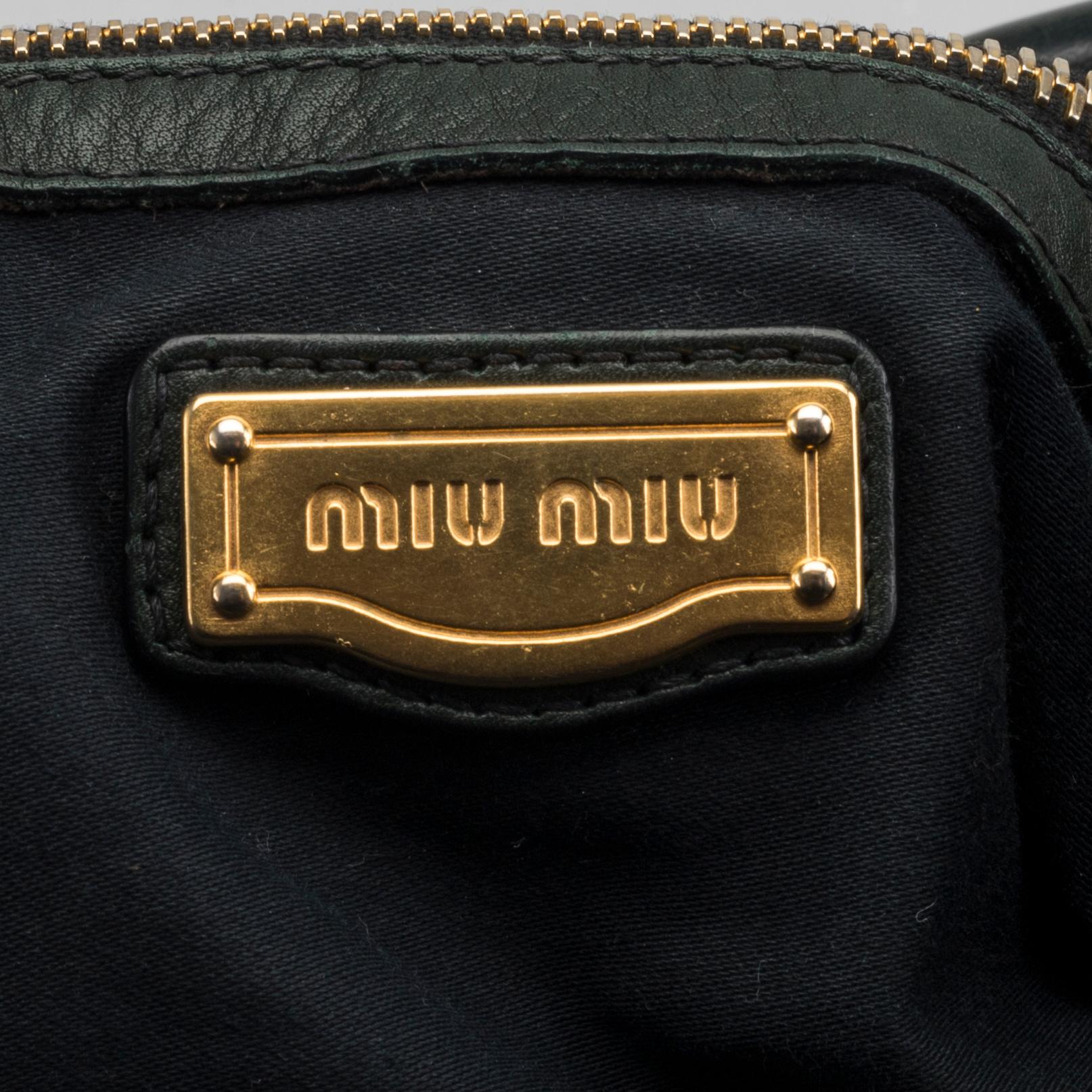 MIU MIU "Bosco", bag.