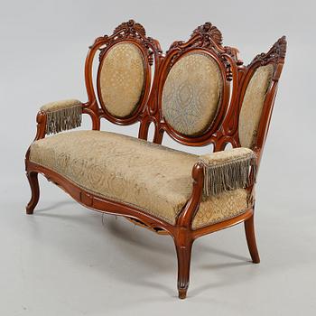 SOFFA, nyrokoko, 1800-talets andra hälft.