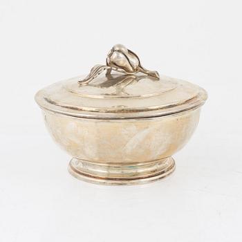 Silver bowl,  OB Sjögren.