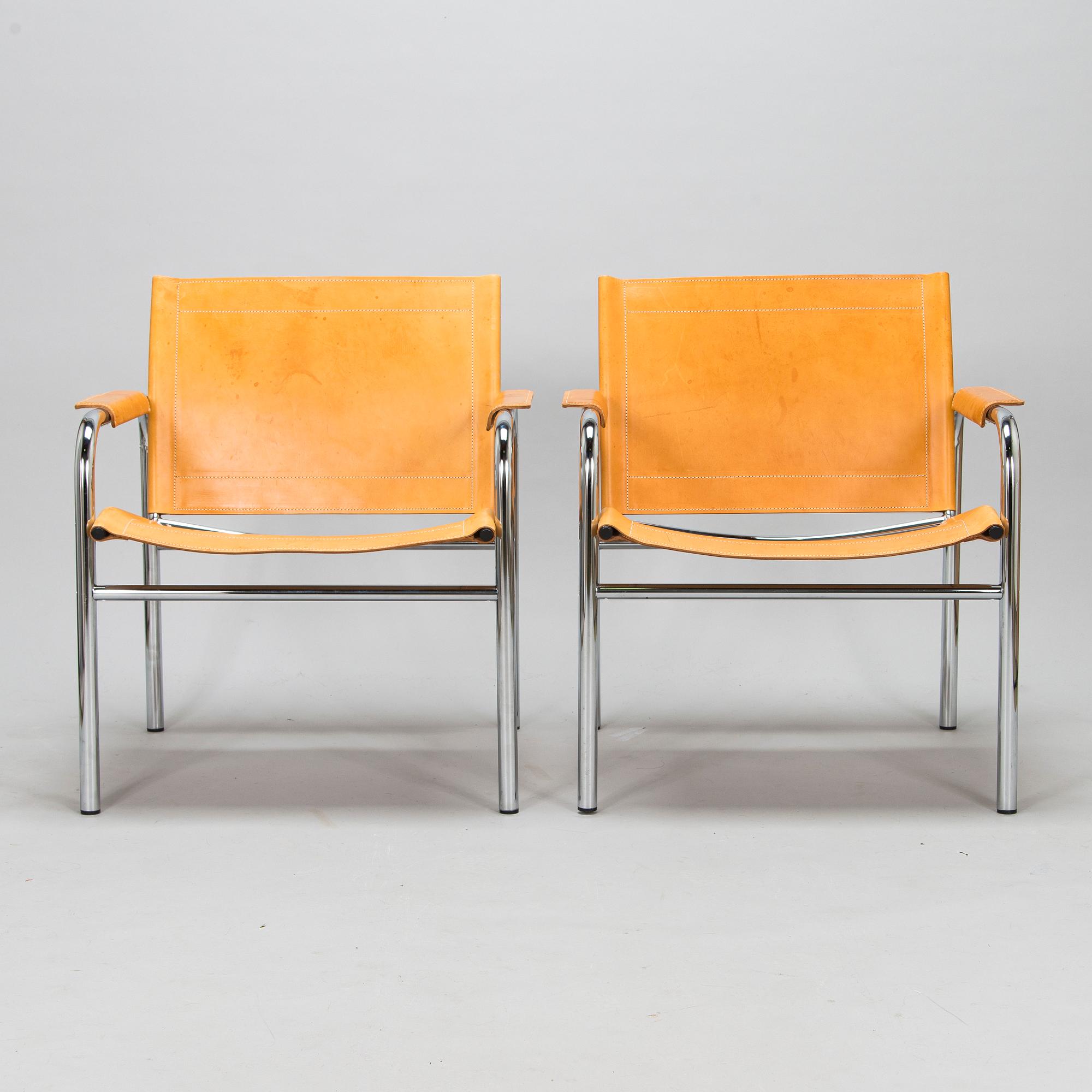 Tord Björklund, karmstolar, ett par, "Klinte", för Ikea, 1900-talets slut.