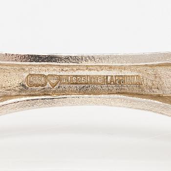 Björn Weckström, A sterling silver bracelet. Lapponia 1985.