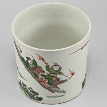 PENSELSTÄLL, porslin, Kina, 1900-tal.