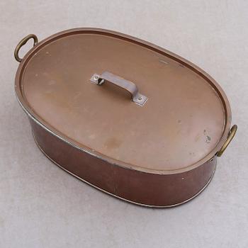 FISKGRYTA, koppar, 1800-tal.