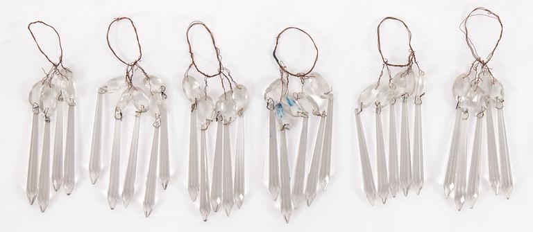 SPEGELLAMPETTER, ett par, nyrenässans, 1800-talets slut.