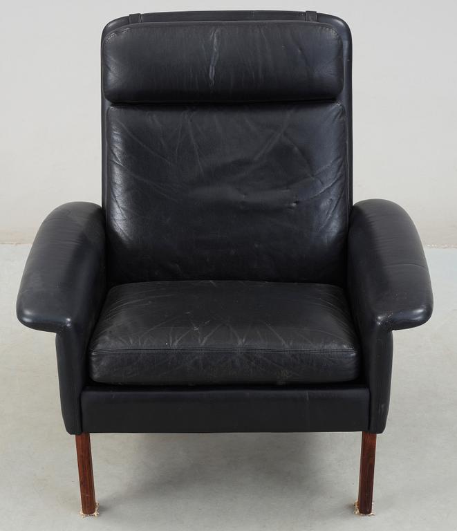 FÅTÖLJ, troligen Hans Olsen, 1950/60-tal.