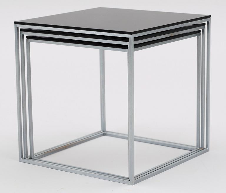 POUL KJAERHOLM, satsbord, "PK-71", 3 delar, Fritz Hansen, Danmark.