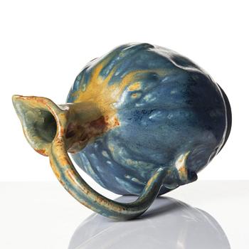 Nils Barck, a stoneware pitcher, probably executed in France, ca 1900.
