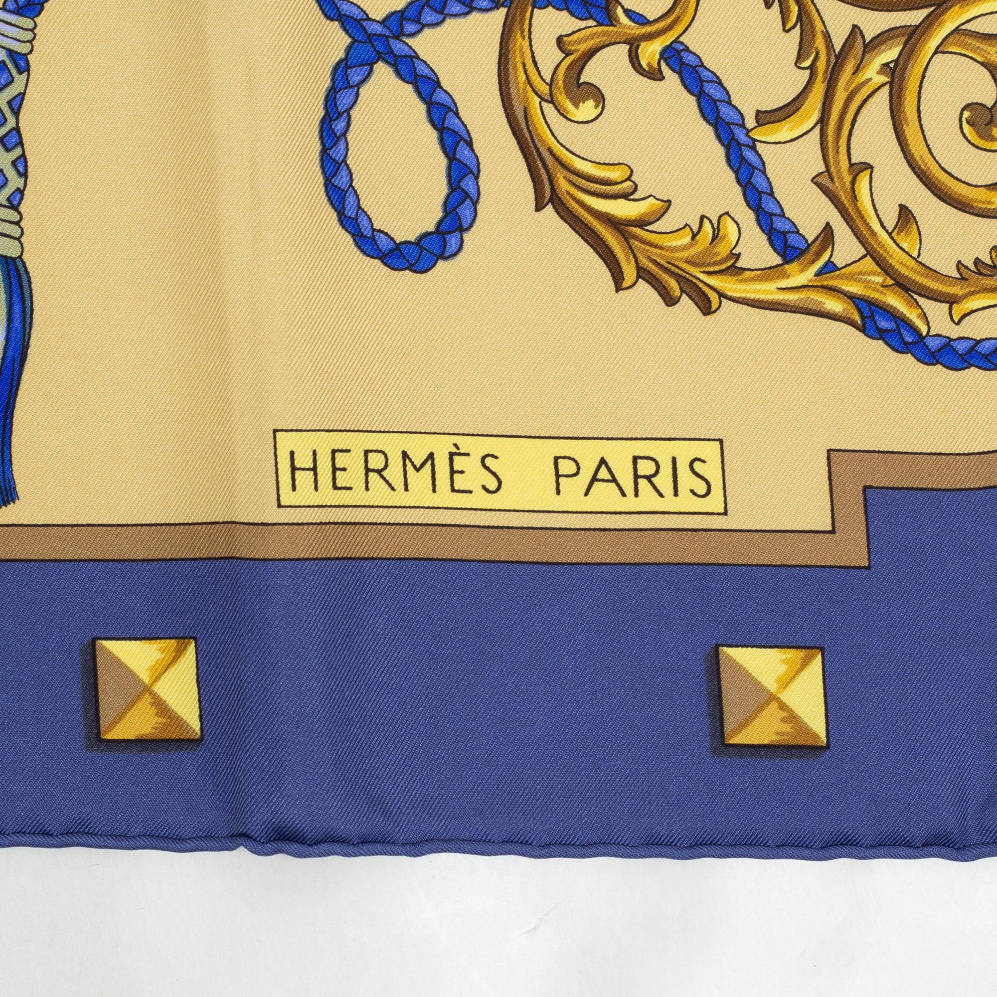 Hermès, scarf, "Les Clés".