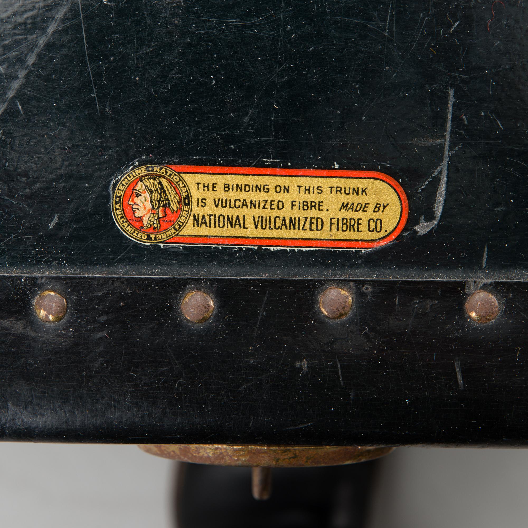 MATKA-ARKKU, National Vulconized Fibre Company, USA, 1900-luvun alku.