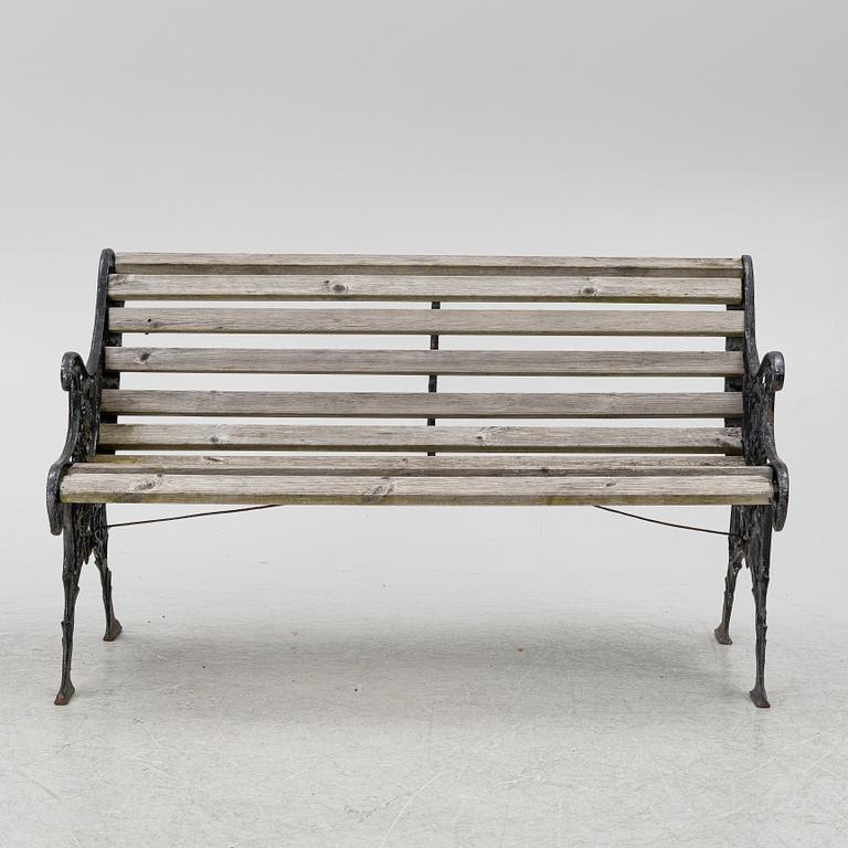 Trädgårdbänk, 1900-tal.