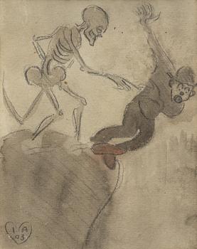 Ivar Arosenius, Ättestupan.