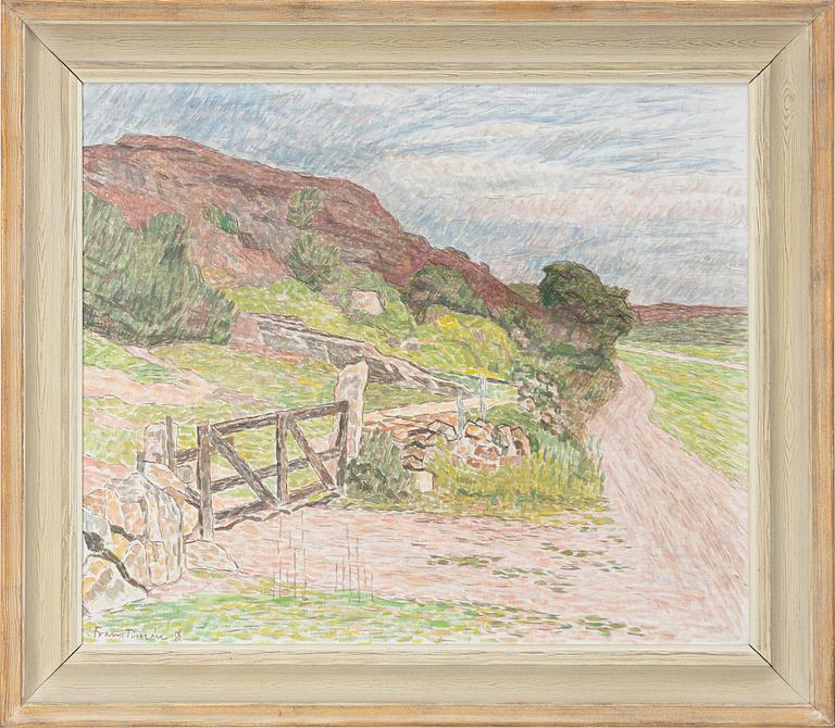 Frans Timén, "Landscape with a Gate" (Kämpersvik, northern Bohuslän).