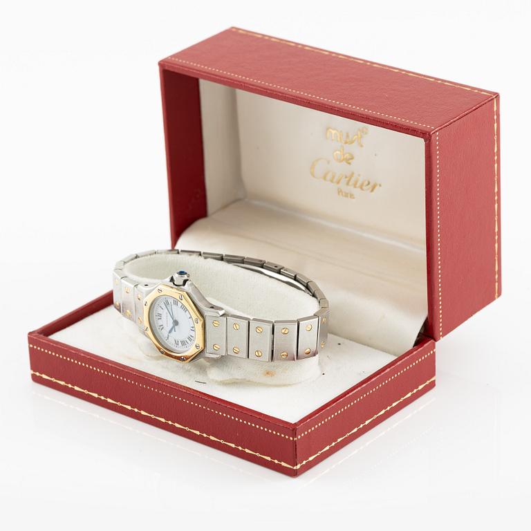 Cartier, Santos Ronde, wristwatch, 24 mm.