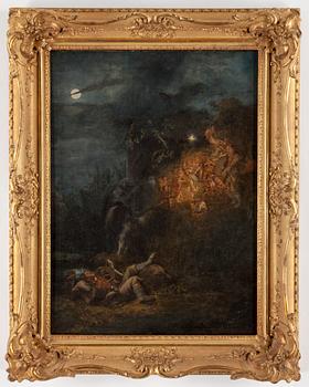 KILIAN ZOLL, attributed to, oil painting on canvas.