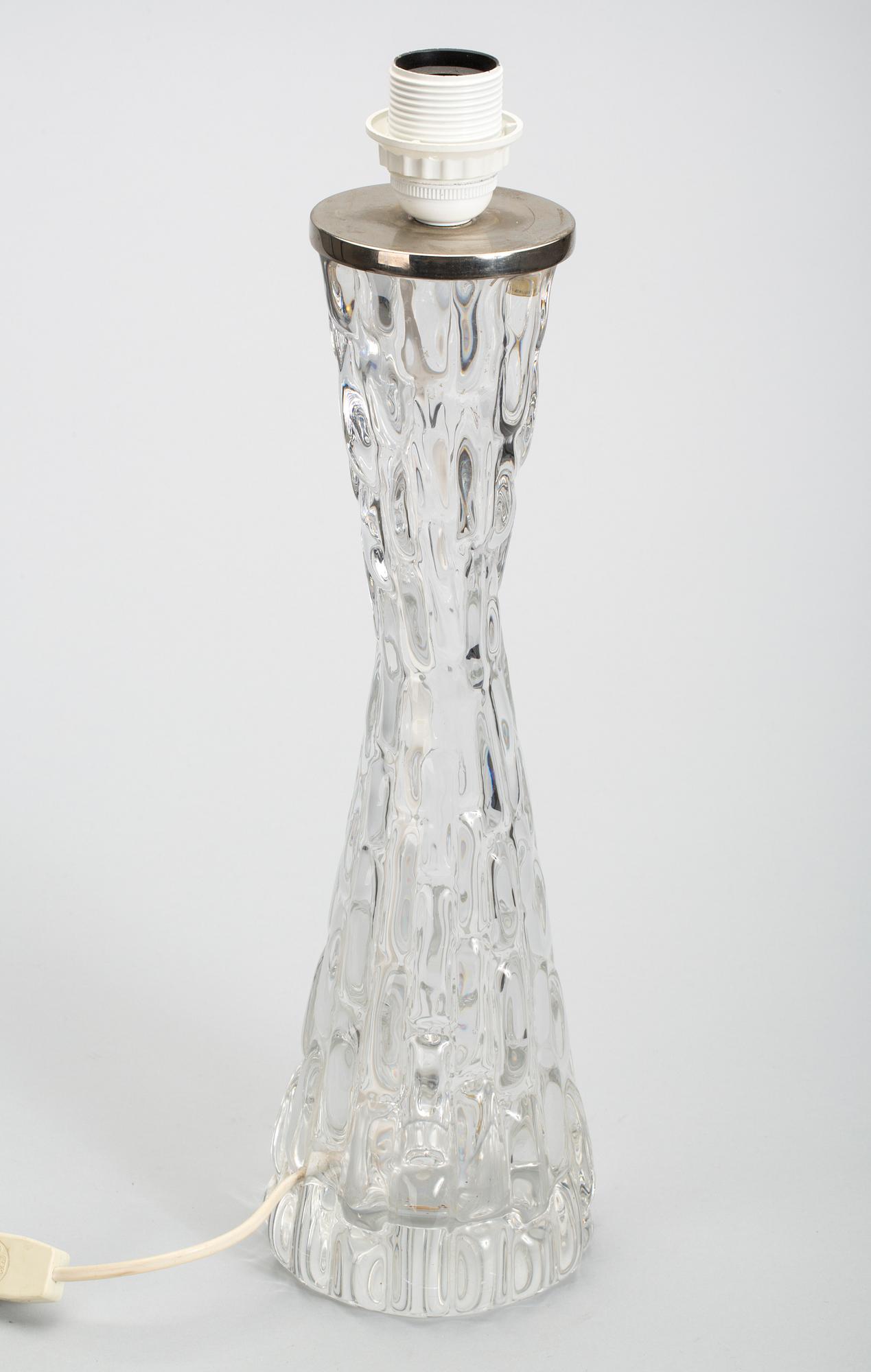 BORDSLAMPA, Carl Fagerlund. Orrefors,