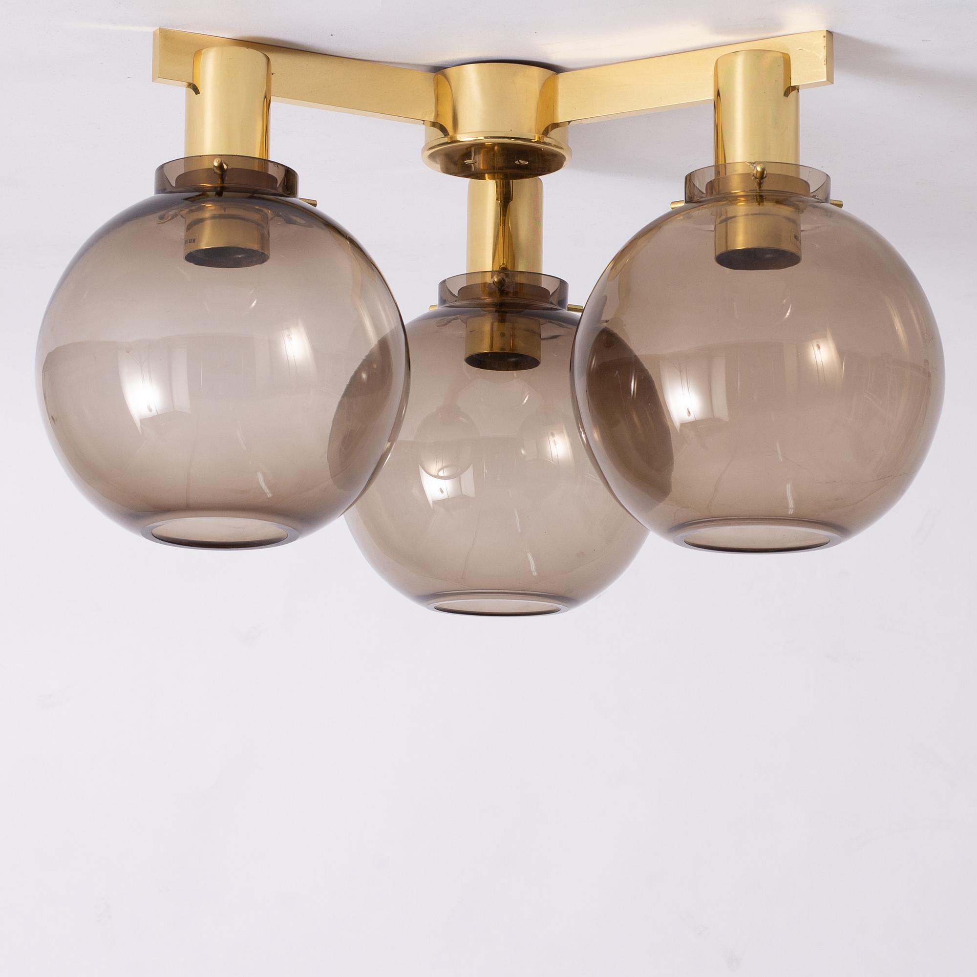 Hans-Agne Jakobsson, taklampa, modell "Pastoral T 376/3", Markaryd.