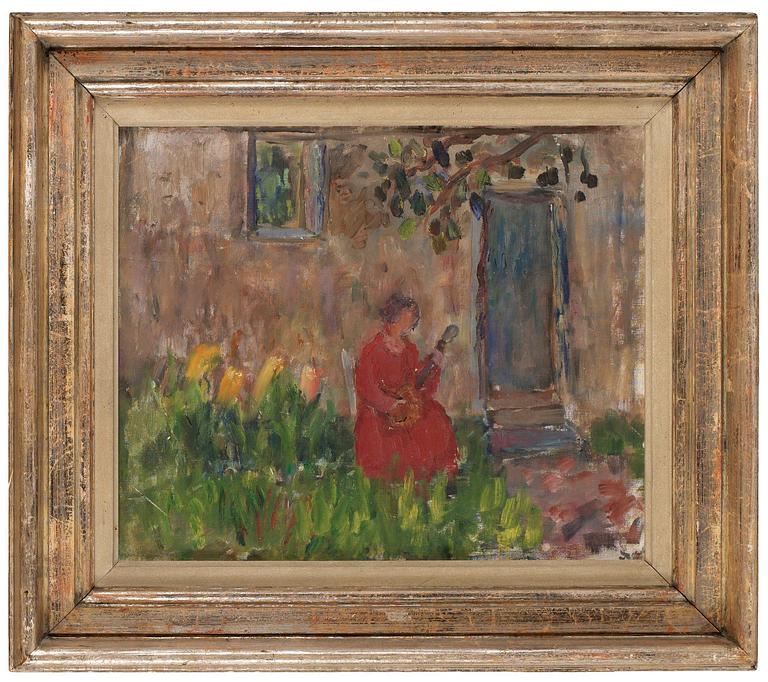 Ivan Ivarson, Girl with intrument.