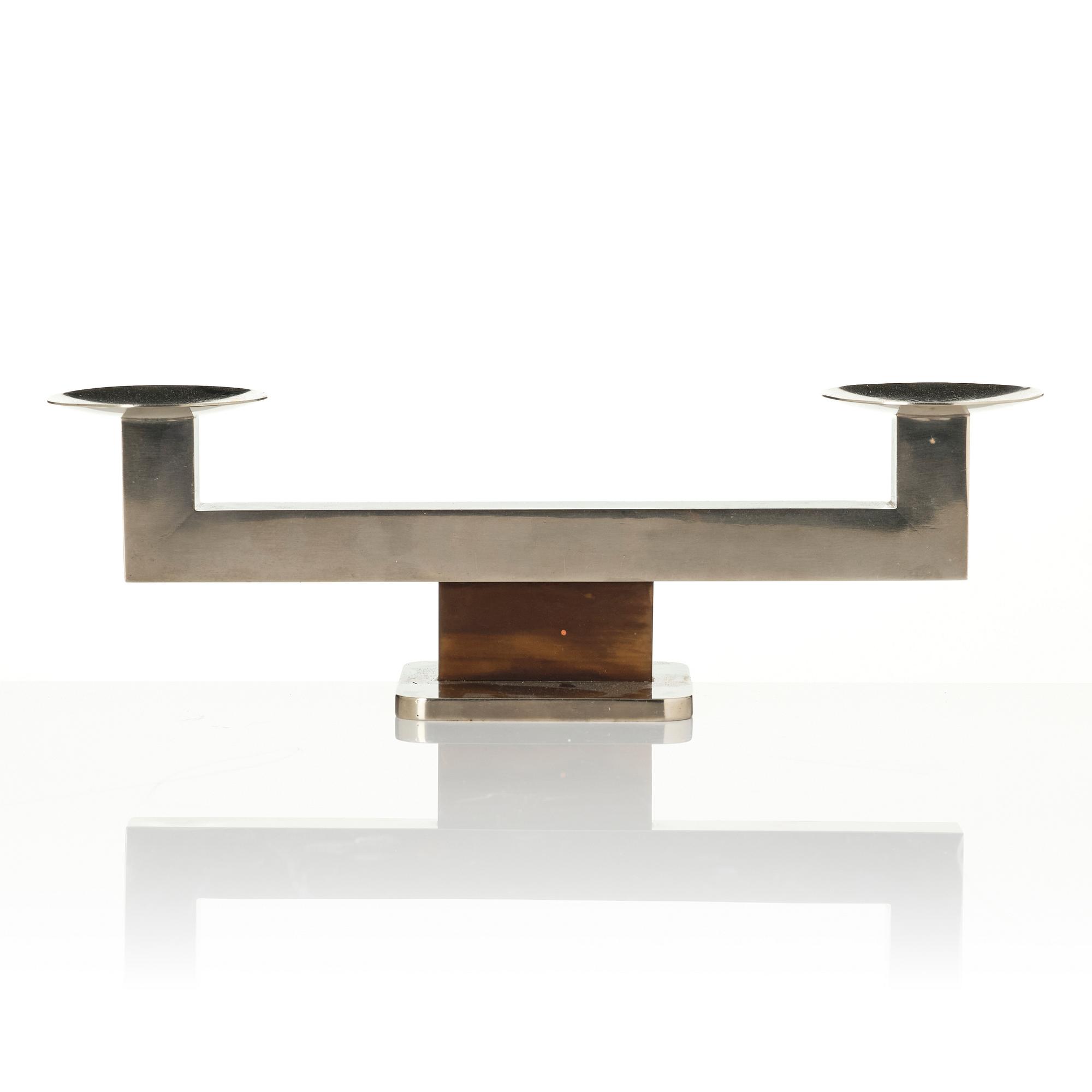 Carl-Einar Borgström, candelabra, Ystad-Metall, 1930s.