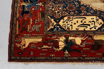 Matta, Antik Keshan, sk Motachem, ca 197 x 143 cm.