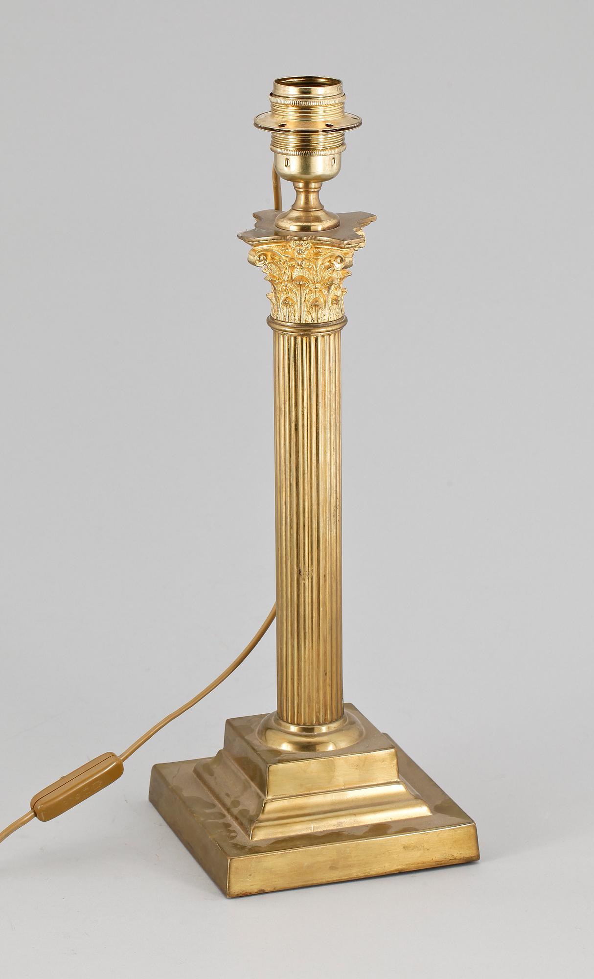 BORDSLAMPA, empirestil, 1900-tal.