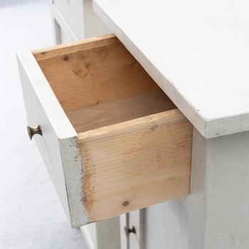 Nightstands, a pair, contemporary.