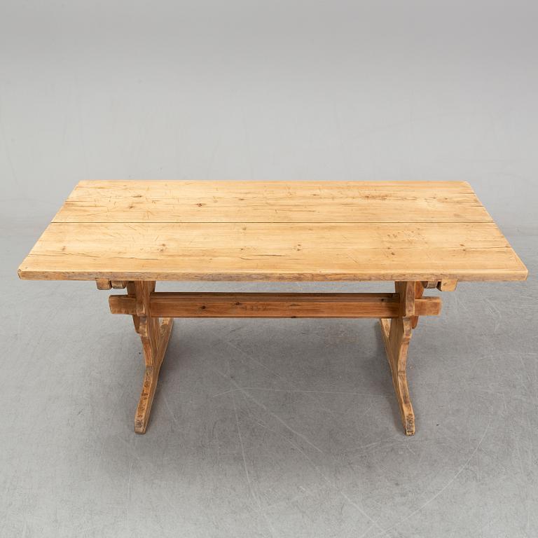 Bockbord, furu, 1800-tal.