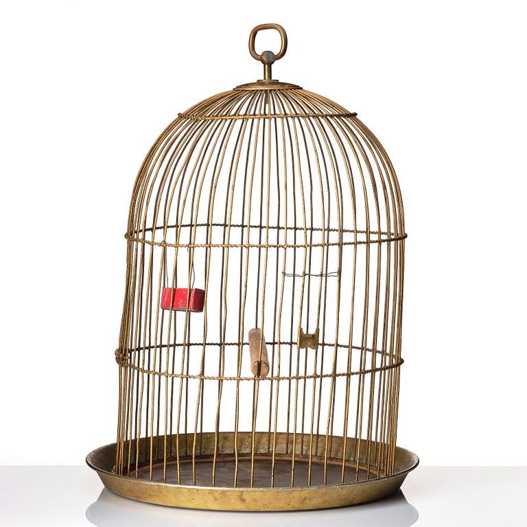 Firma Svenskt Tenn, a birdcage, latter half of the 20th century, provenance Estrid Ericson.