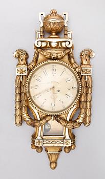 VÄGGPENDYL, gustaviansk stil, 1900-talets första hälft.