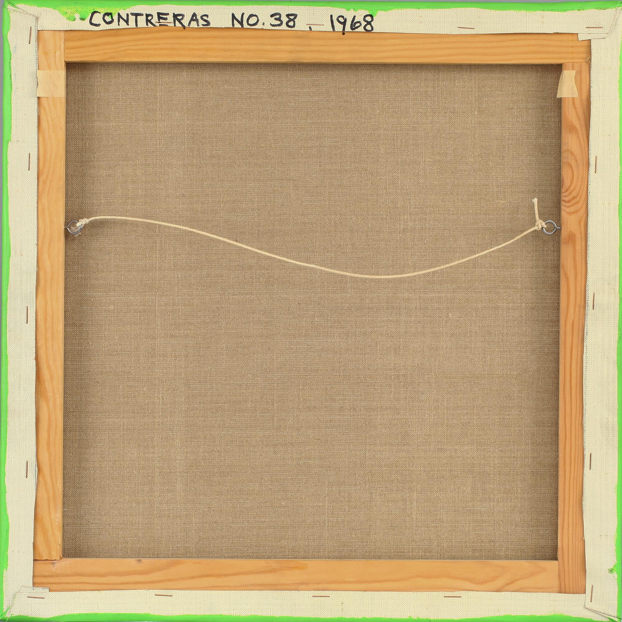 ALBERT CONTRERAS, olja på duk, sign à tergo.