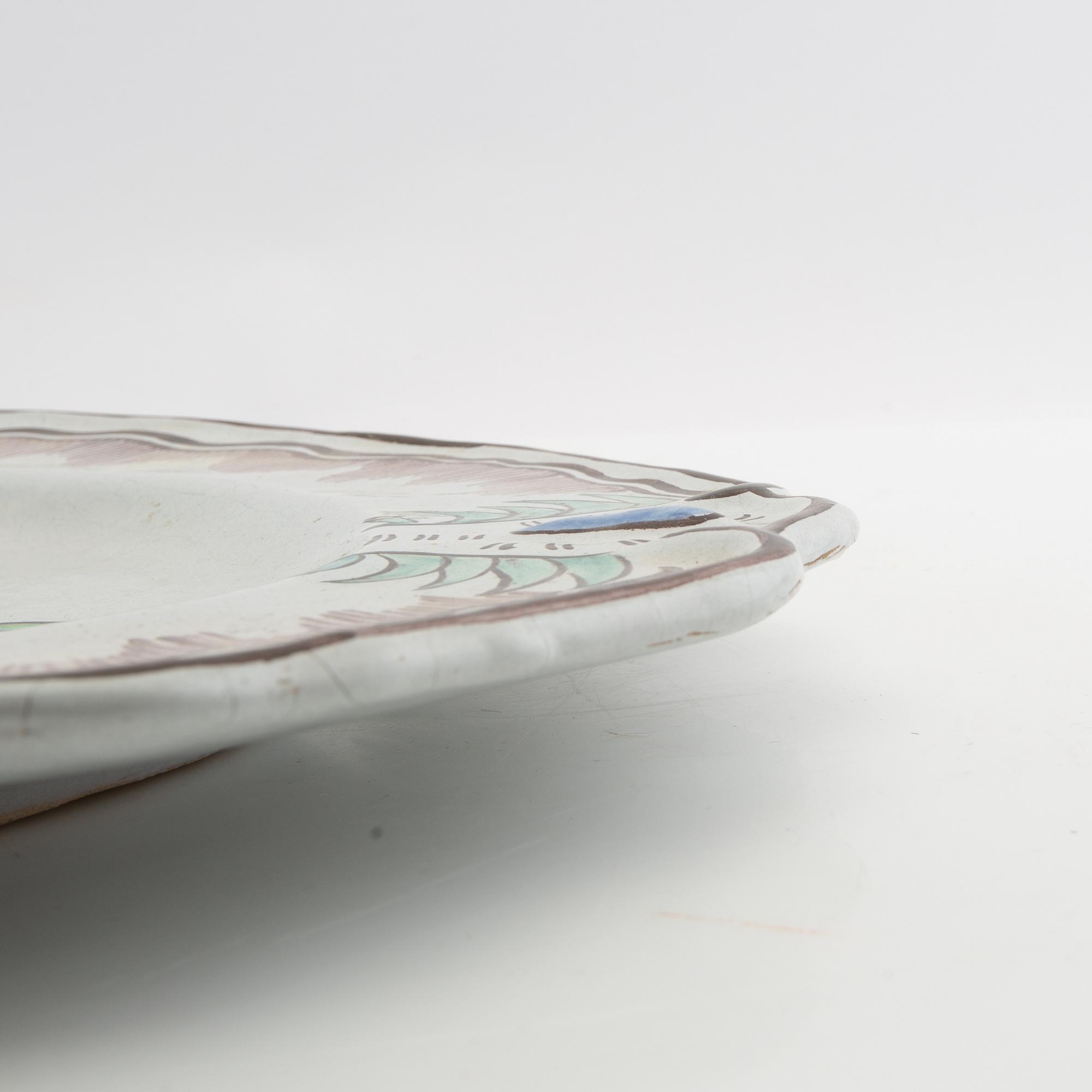 Serving platter, Rococo style, first half of the 20th century.