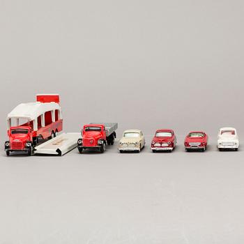 A COLLECTION OF 6 TEKNO VOLVO CARS, DENMARK.