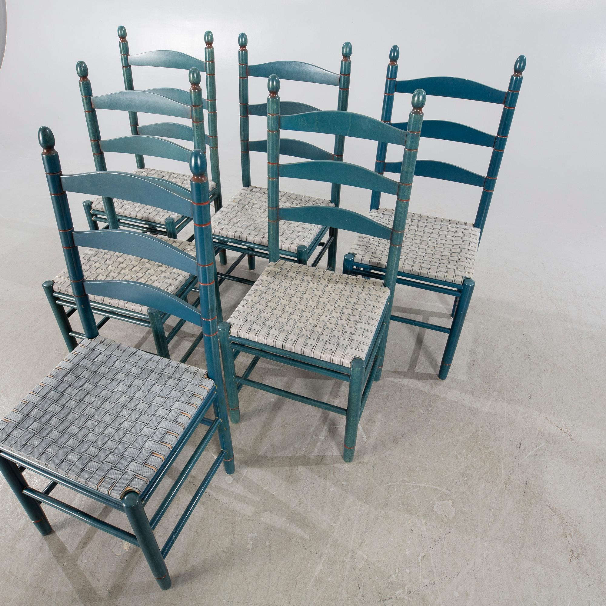 Matgrupp, 7 dlr, "Shaker" Grange, Frankrike, 1900-talets andra hälft.