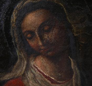 OKÄND KONSTNÄR, olja på duk, 1700/1800-tal.