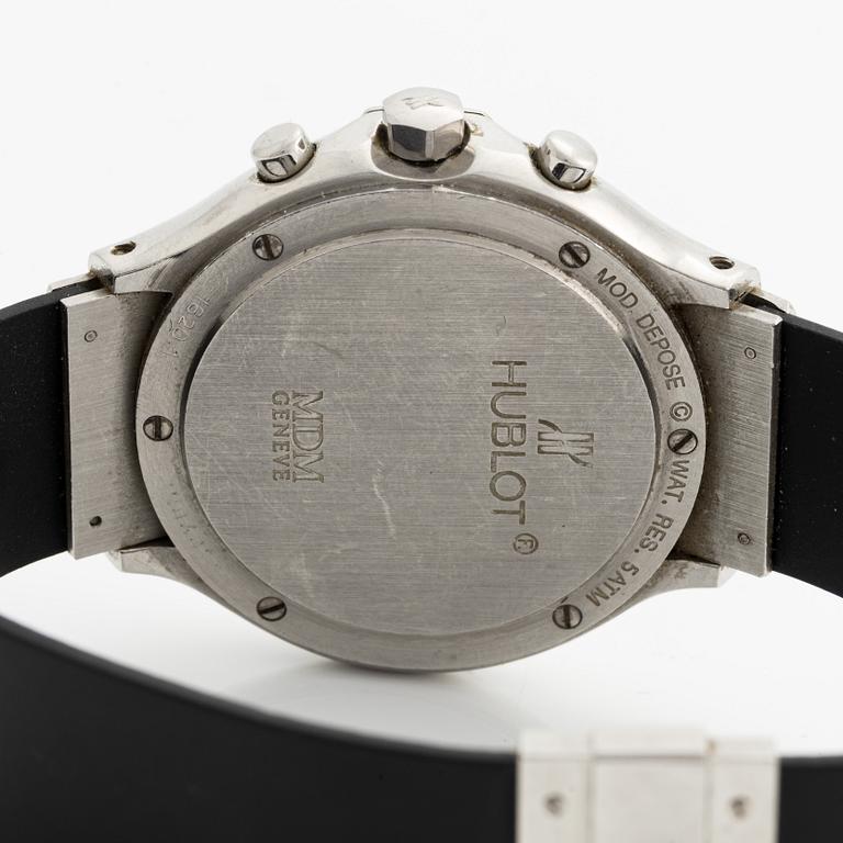 Hublot, MDM, kronograf, armbandsur, 37 mm.