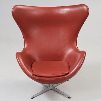 FÅTÖLJ, "Ägget", Arne Jacobsen för Fritz Hansen, Danmark, 1978.