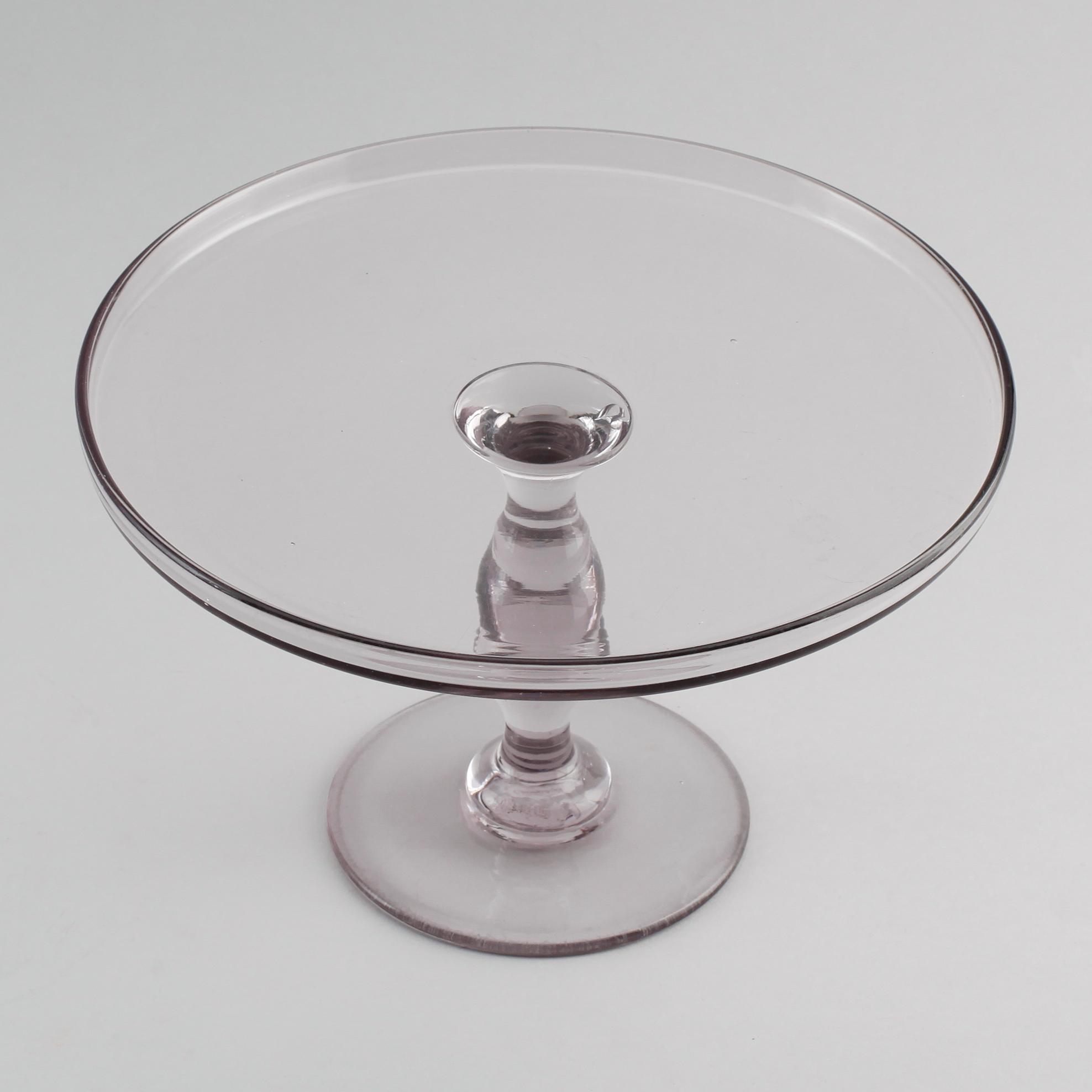 TÅRTFAT, glas, sekelskiftet 1900.