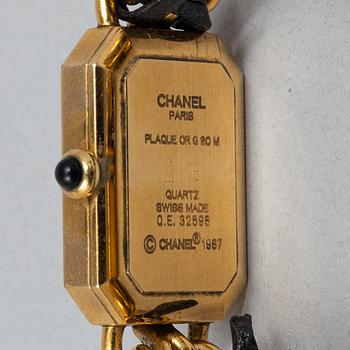 Chanel, armbandsur, "Premiere", 26 x 20 mm, 1987.