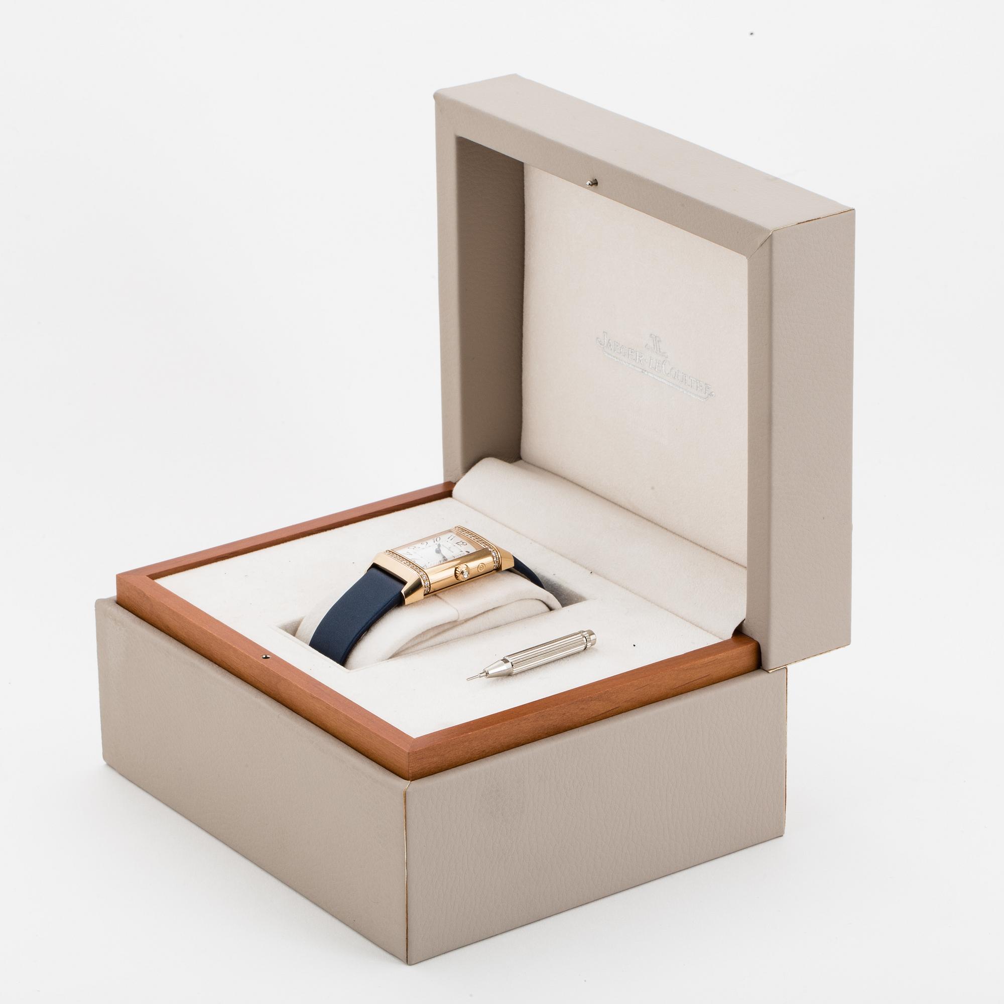 Jaeger le Coultre, Reverso Duetto, wristwatch, 25 x 40 mm.