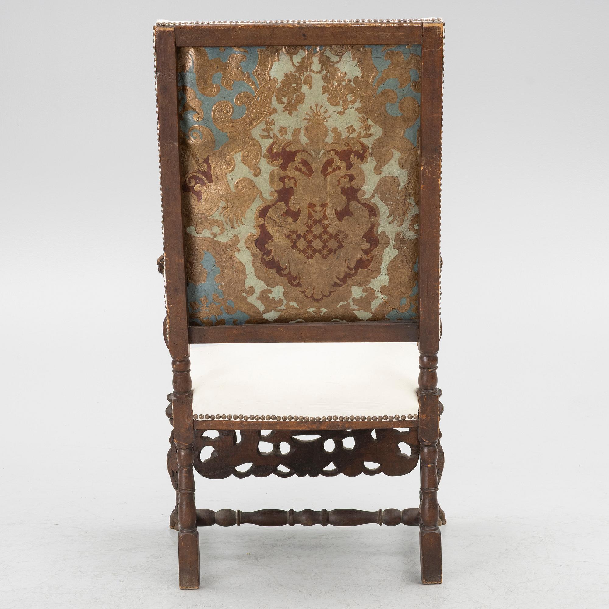 Armchair, Baroque, 18th century.