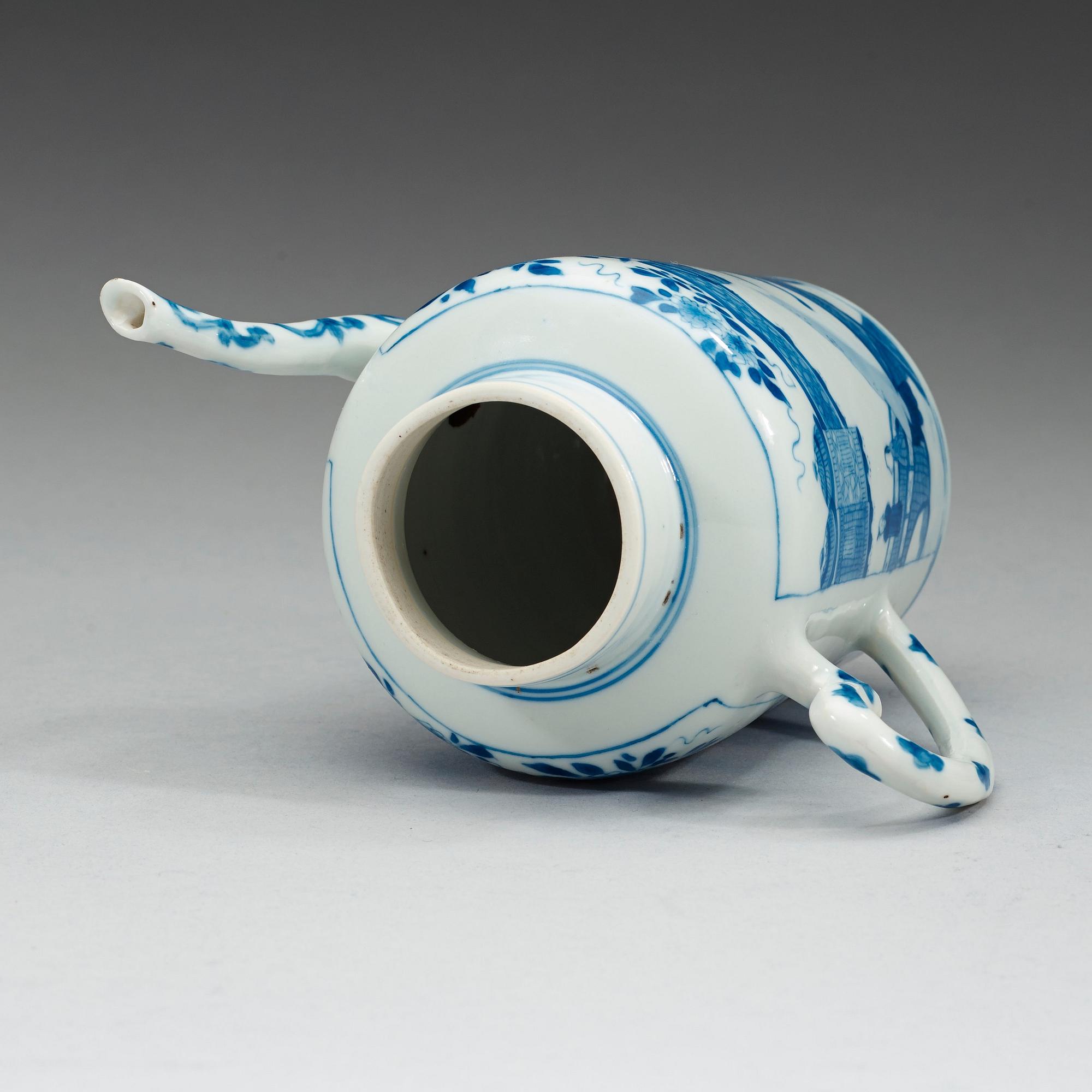 KANNA, porslin, Qingdynastin Kangxi (1662-1722).