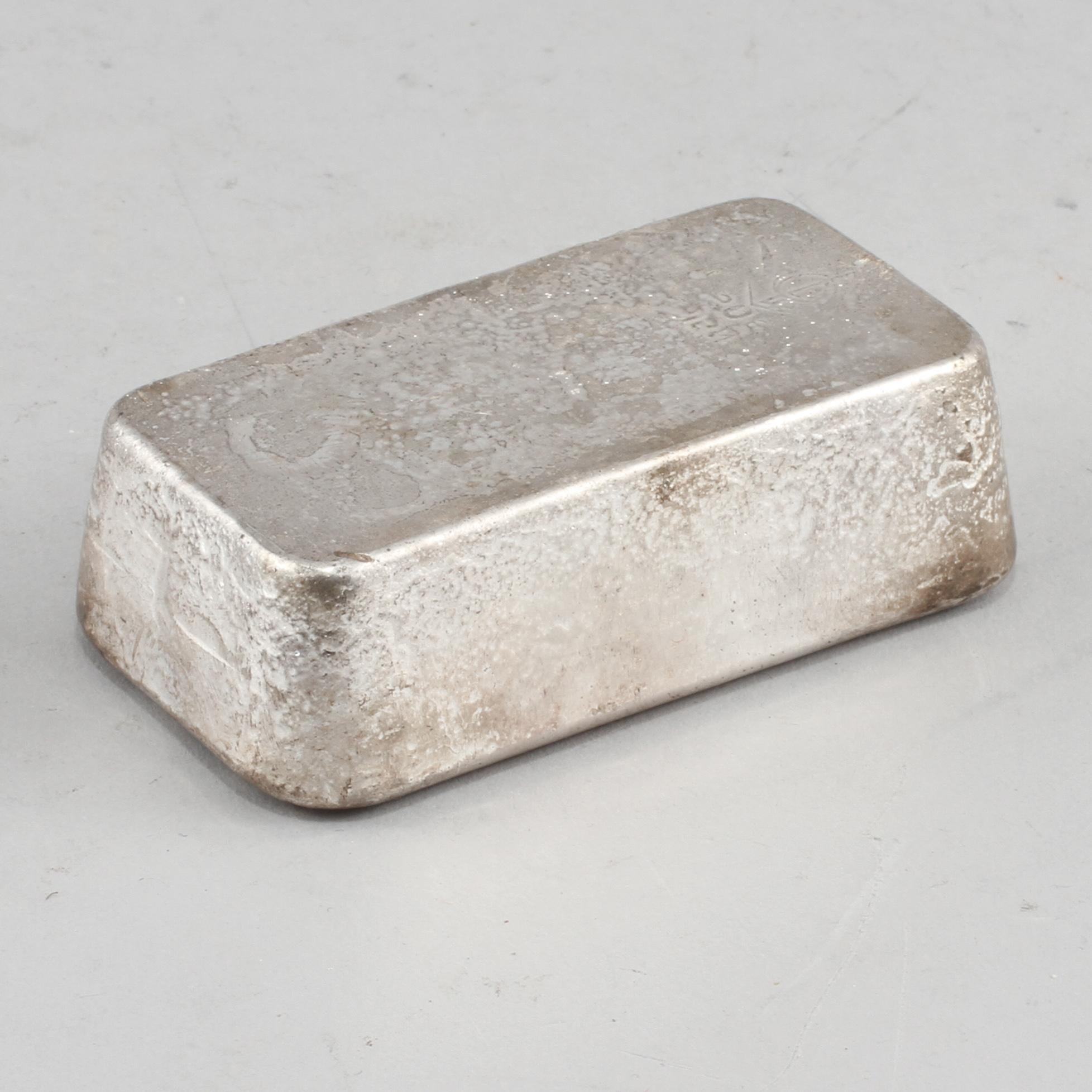 SILVERTACKA, silver, Degussa, Tyskland. Vikt 1000 gram.