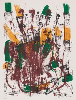 Fernandez Arman · FERNANDEZ ARMAN, silkscreen in colours, 1992, signed 22/150.