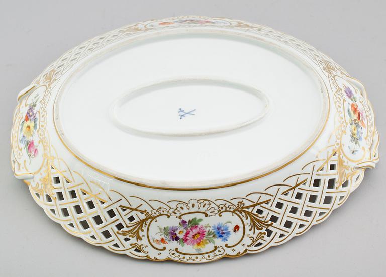 SKÅL, porslin, Meissen, 1900-talets mitt.